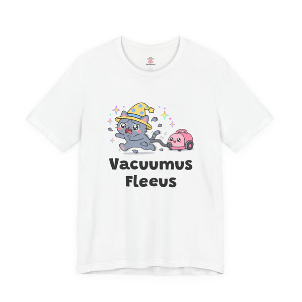 Vacuumus Fleeus Wizard Cat T-Shirt